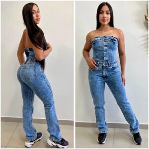 Enterizo de Jean Estraple